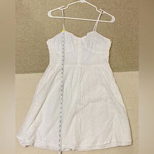 Lovito White Sleeveless Dress Size Large
